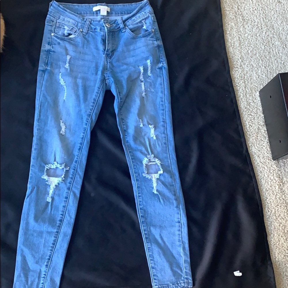 Ripped jeans